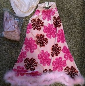 Pink Jazz Dance Dress, Girls 6-7